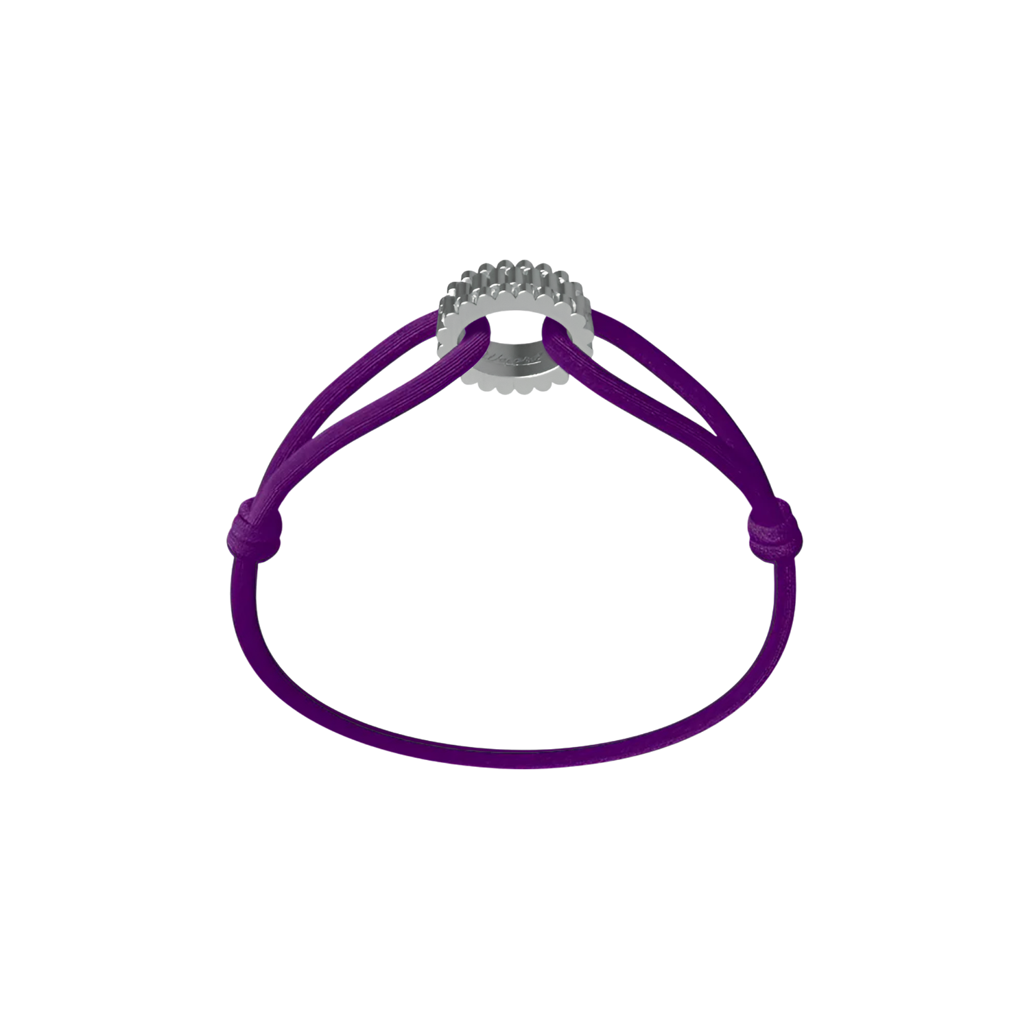 Regent Cord Bracelet in Sterling Silver