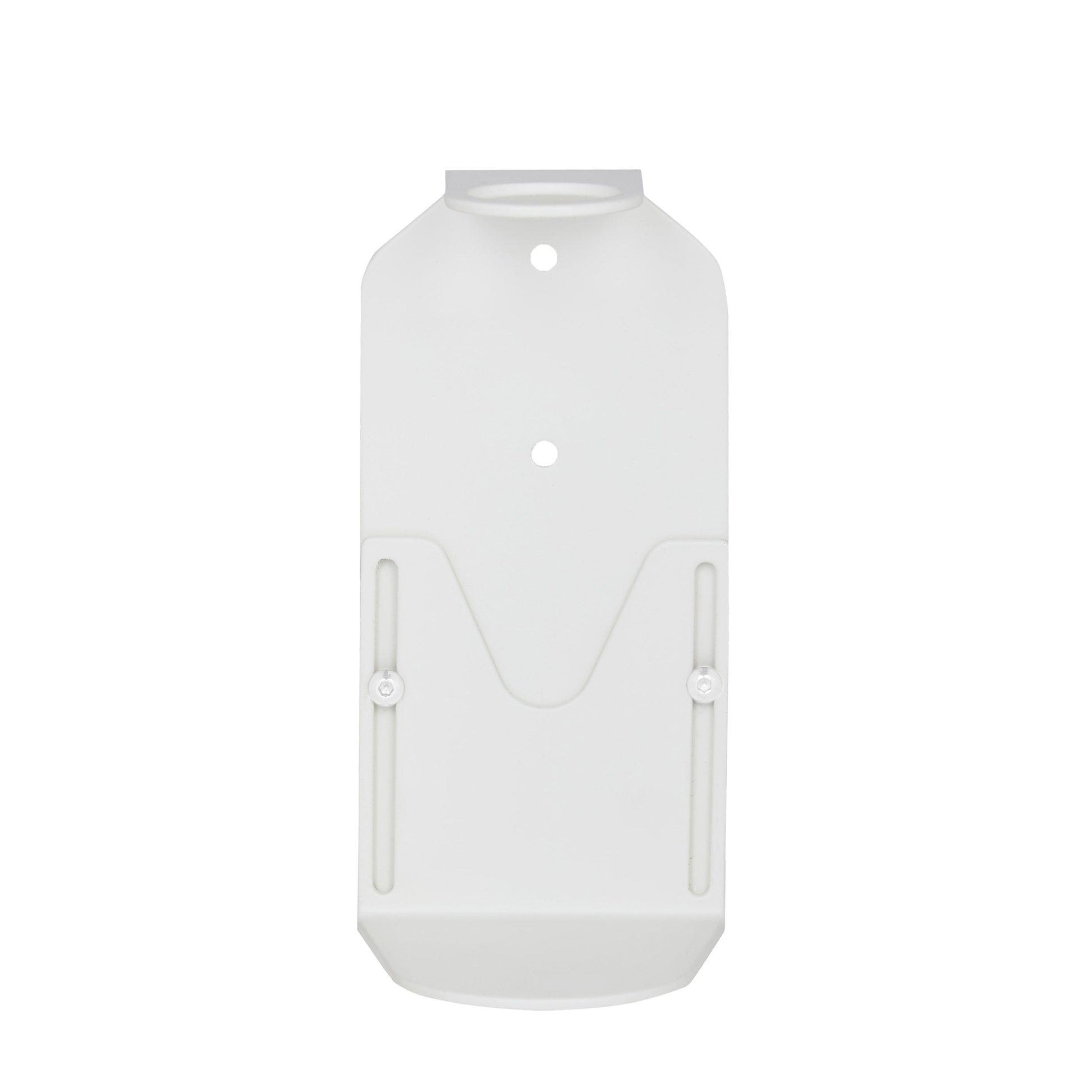 White Single Bottle Wall Holder