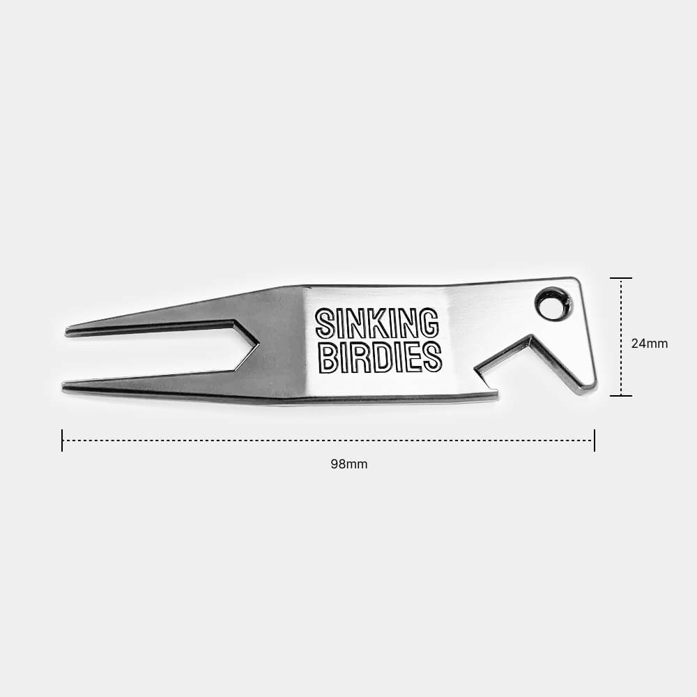 Divot Tool with Bottle Opener