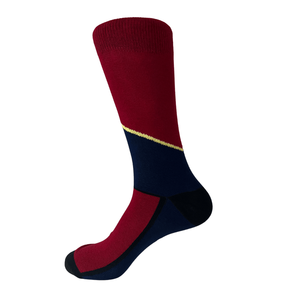 Asymmetric Colour Block Socks Gift Box, 3 Pairs