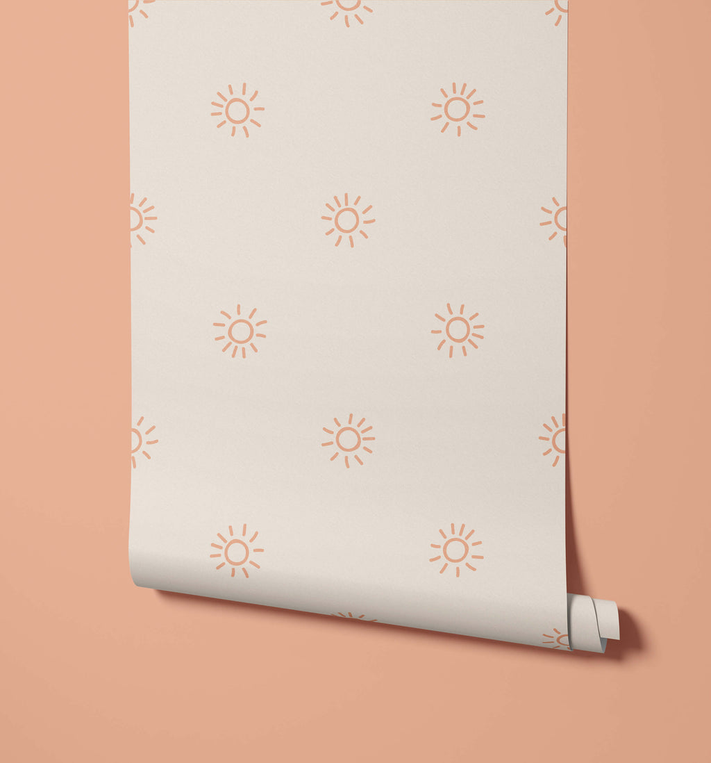 Sol Sun Pattern Wallpaper