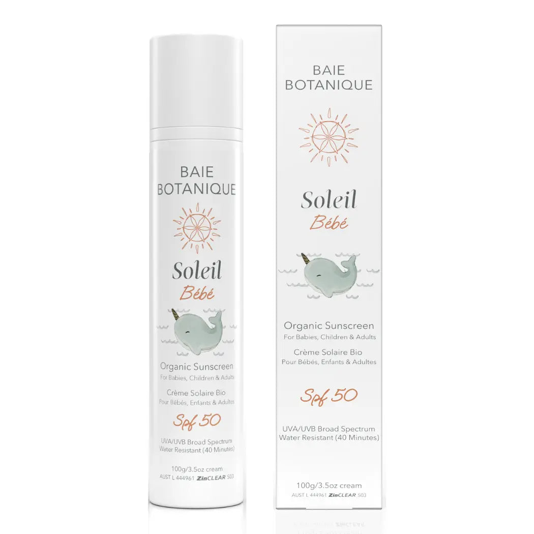 Organic Mineral Sunscreen Baby & Children SPF 50