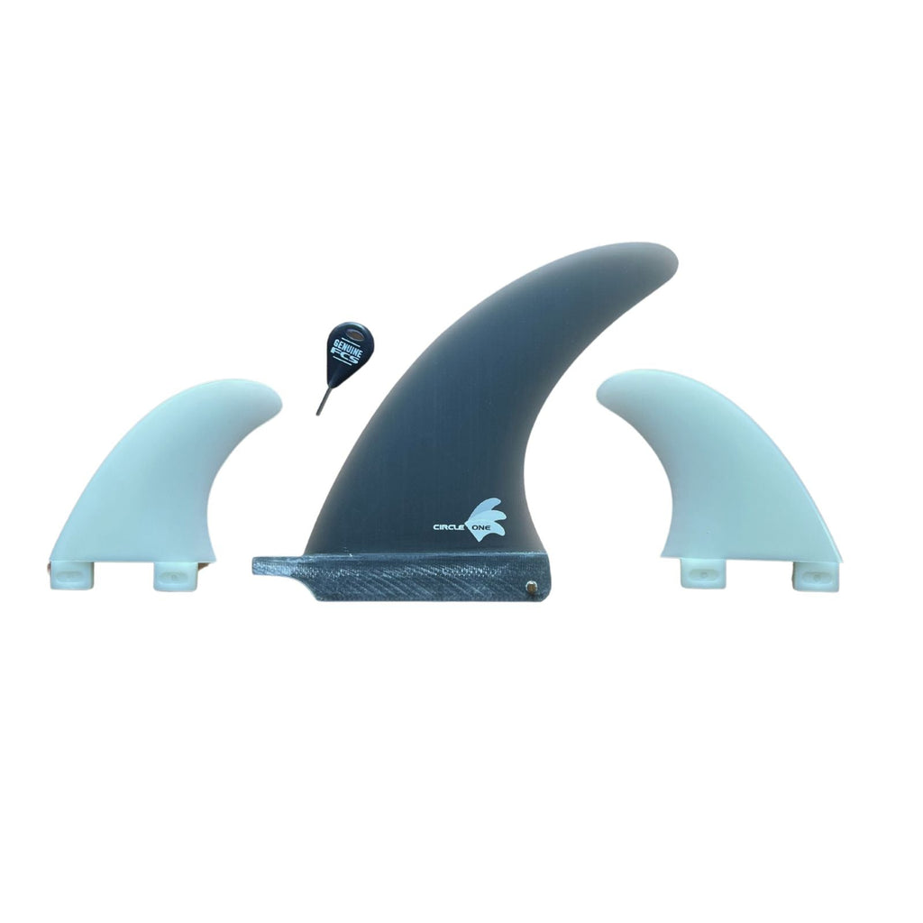 9ft Southern Swells Longboard Round Tail Clear Epoxy Finish (FINS Included)
