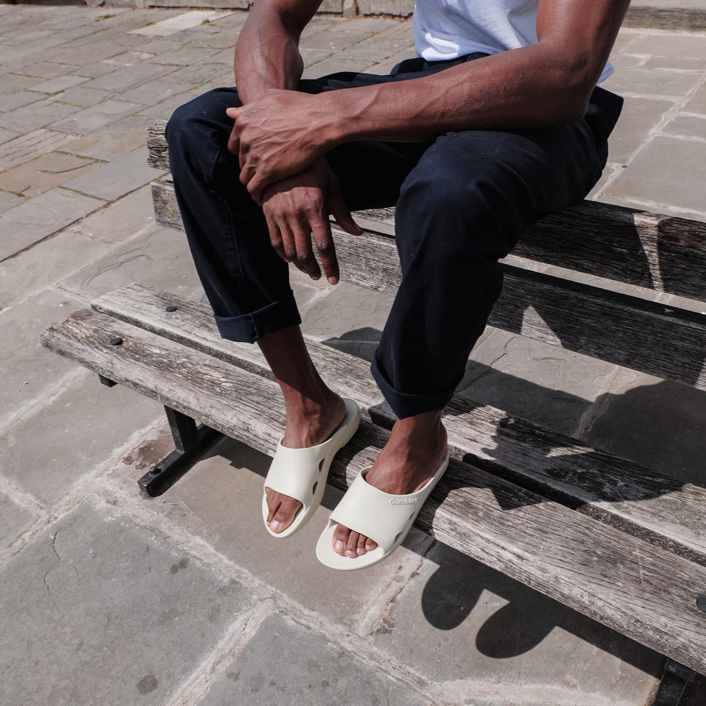 Men's Clay Slider Sandals with Arch Support