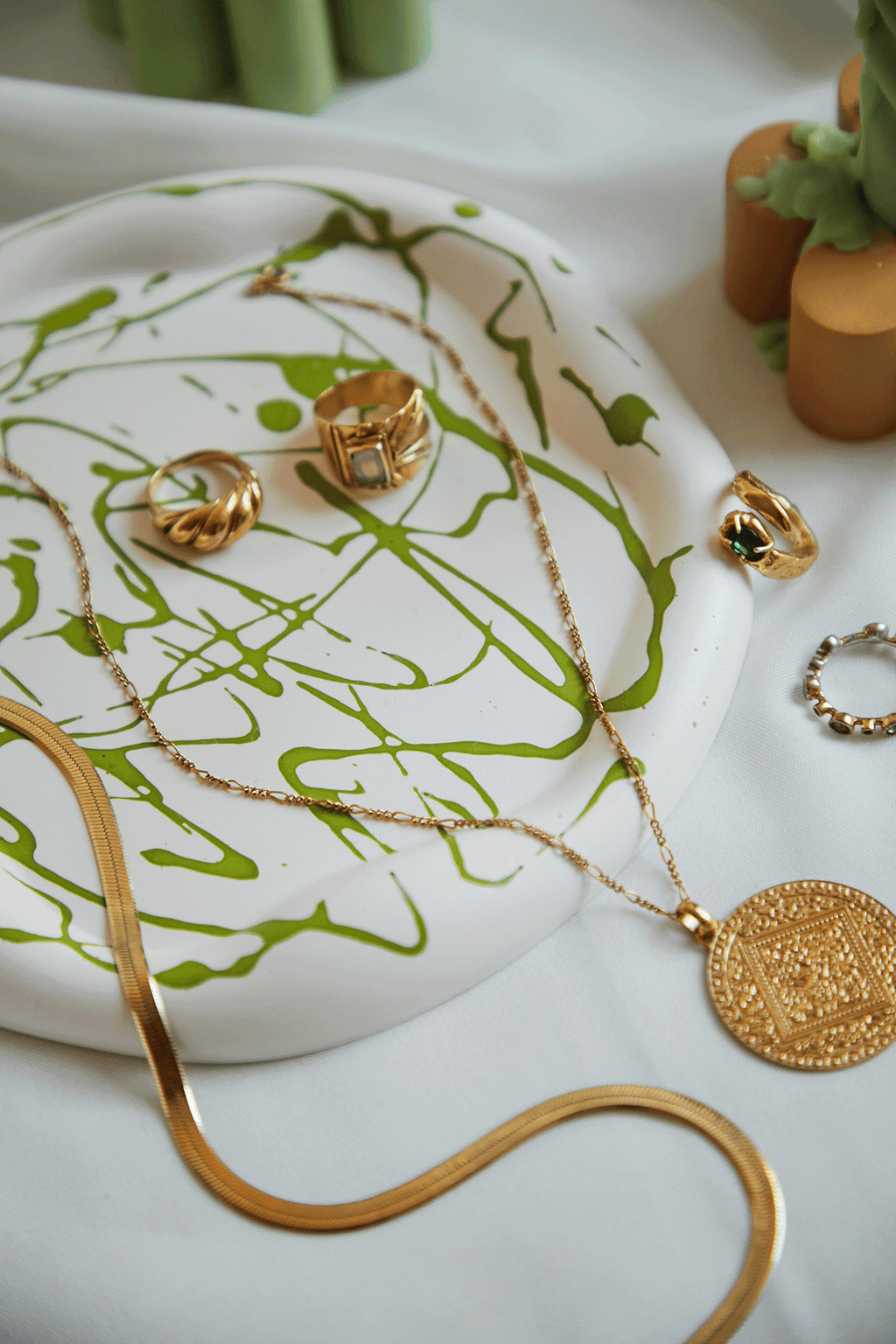 Irregular Handmade Jewellery Tray