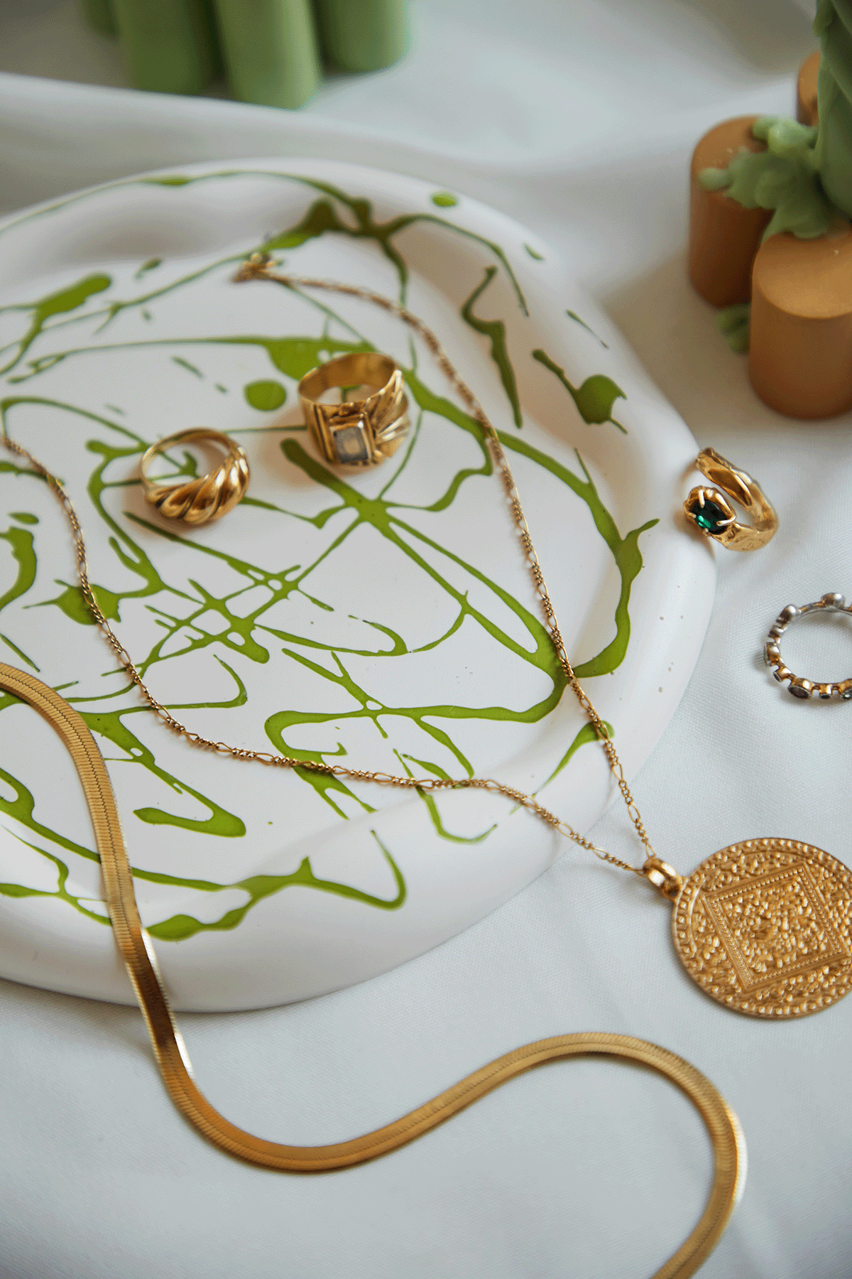 Irregular Handmade Jewellery Tray