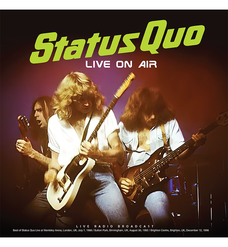Status Quo Live On Air 12 Inch Vinyl Album 180g