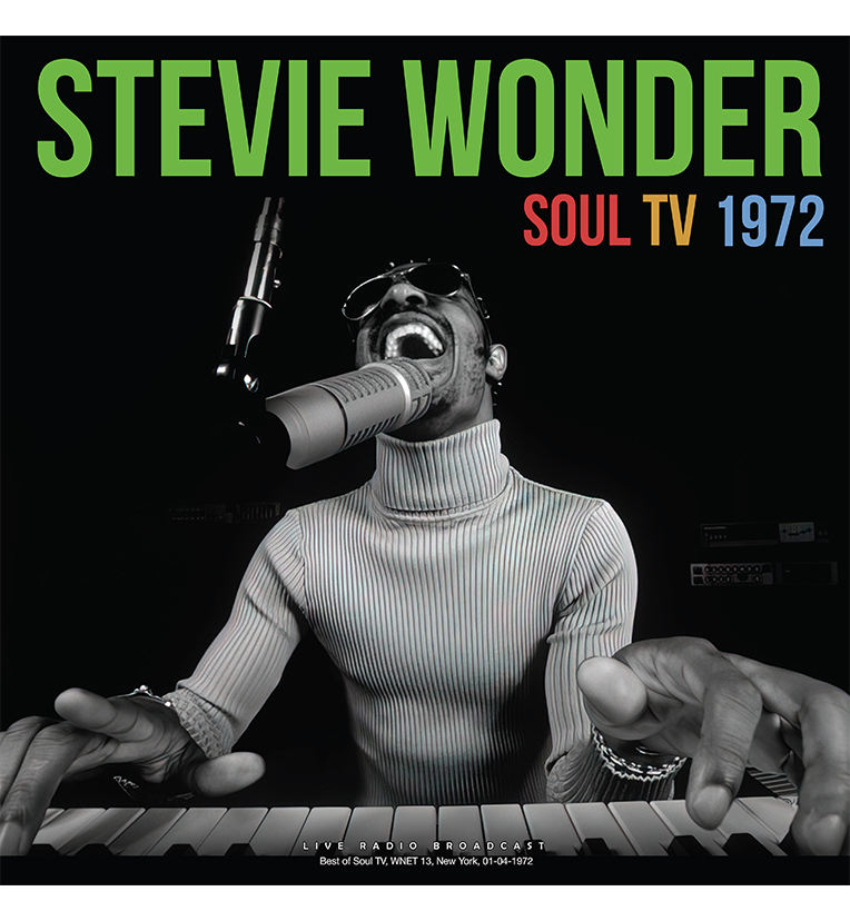 Stevie Wonder Soul TV 1972 Limited Edition 180g Transparent Green Vinyl