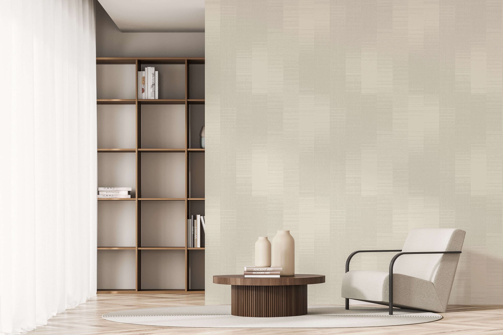 Strap Web Pattern Wallpaper
