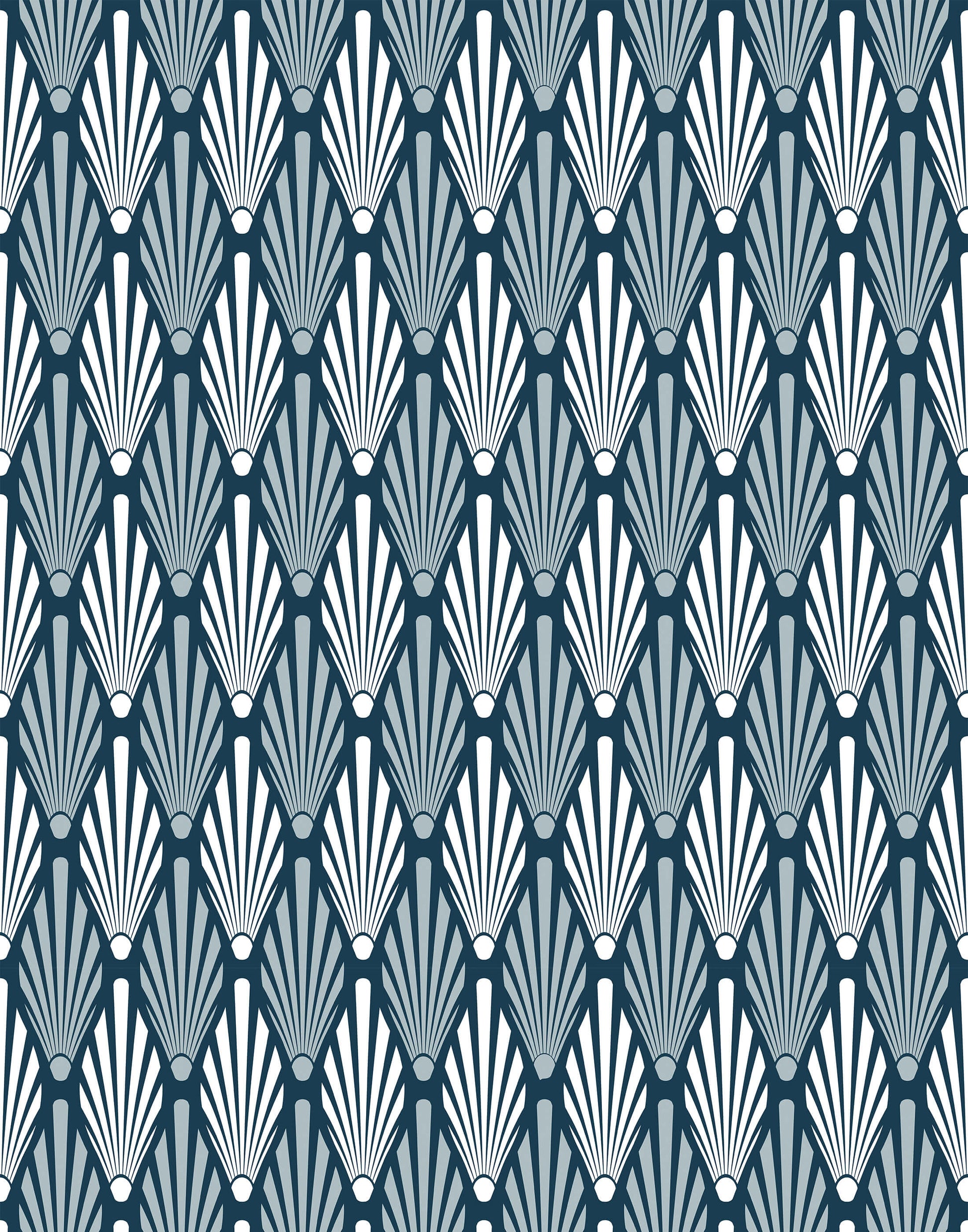 Strauss Art Deco Wallpaper