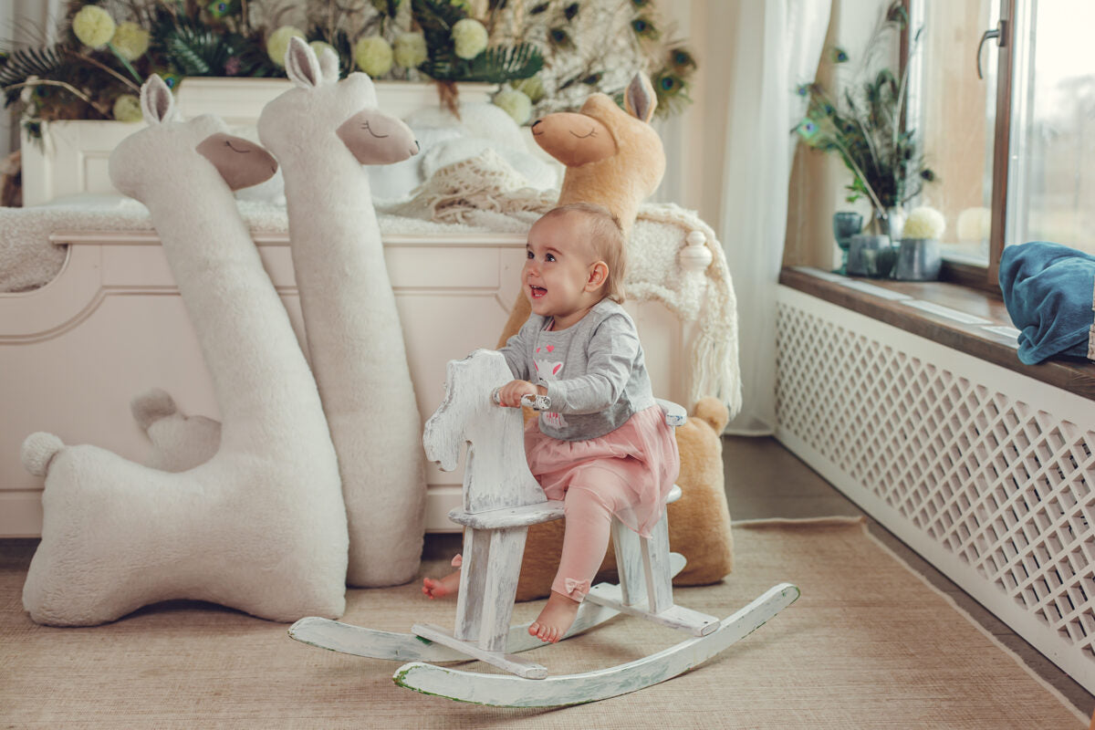 Giant Handmade Alpaca Toy – Soft, Stylish & Playful Companion by Kai aš mažas buvau at www.brixbailey.com