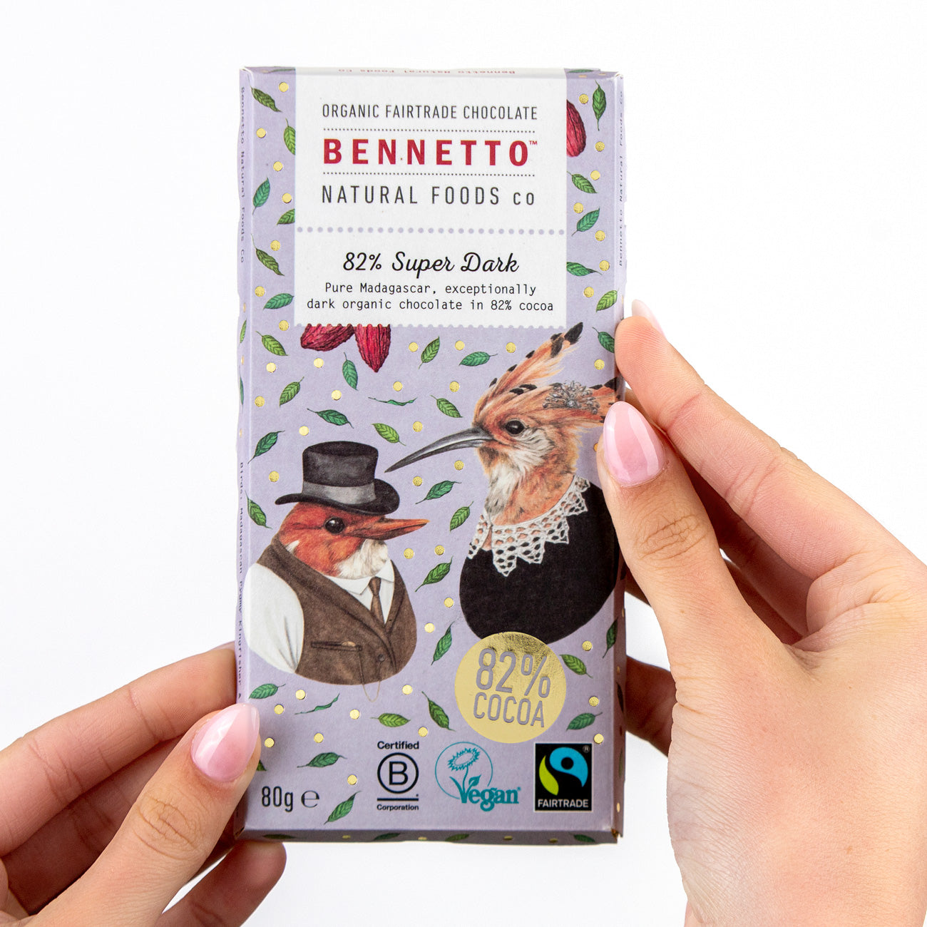 82 Percent Super Dark Madagascar Chocolate Bar