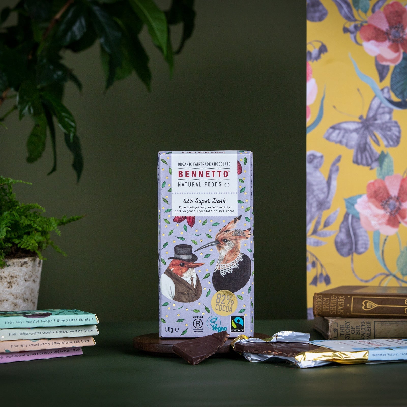 82 Percent Super Dark Madagascar Chocolate Bar
