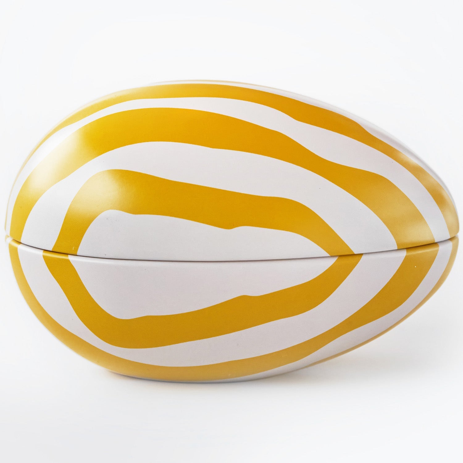 Zebran Striped Easter Egg Tin Reusable