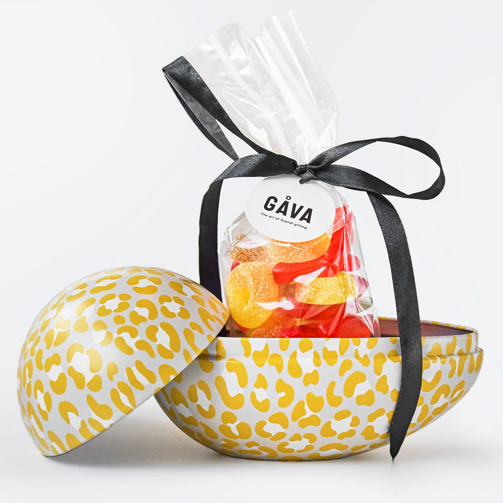 Leo Beige Spotted Easter Egg