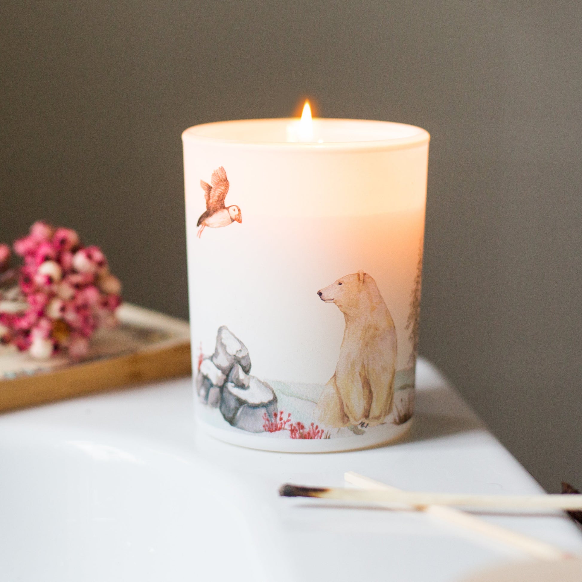 Vegan Scented Candle Soothing Tundra