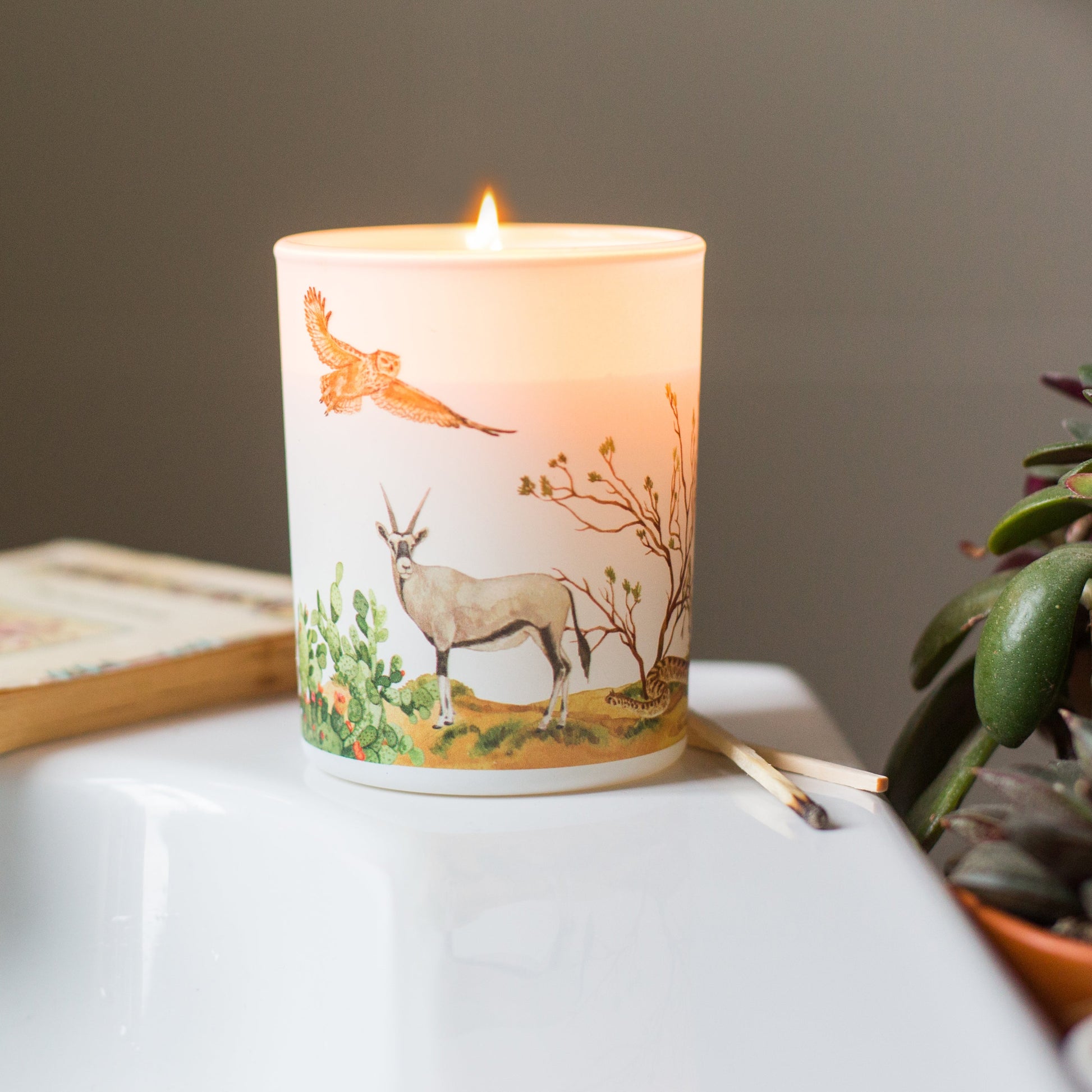 Warming Desert Vegan Scented Candle