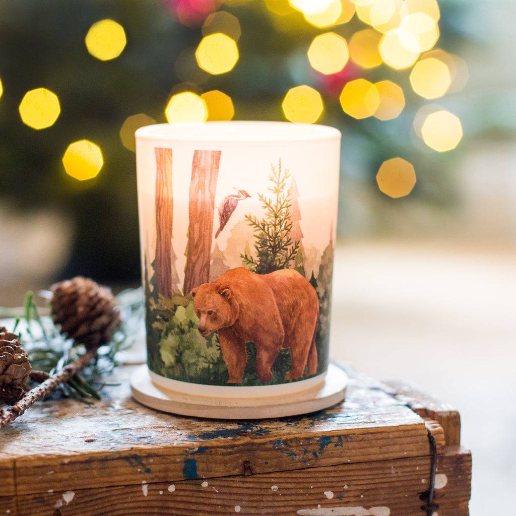 Vegan Scented Candle Purifying Forest