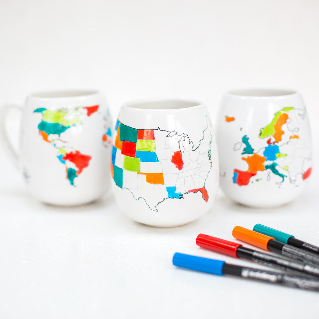Ceramic Decoration Pens Set of 4