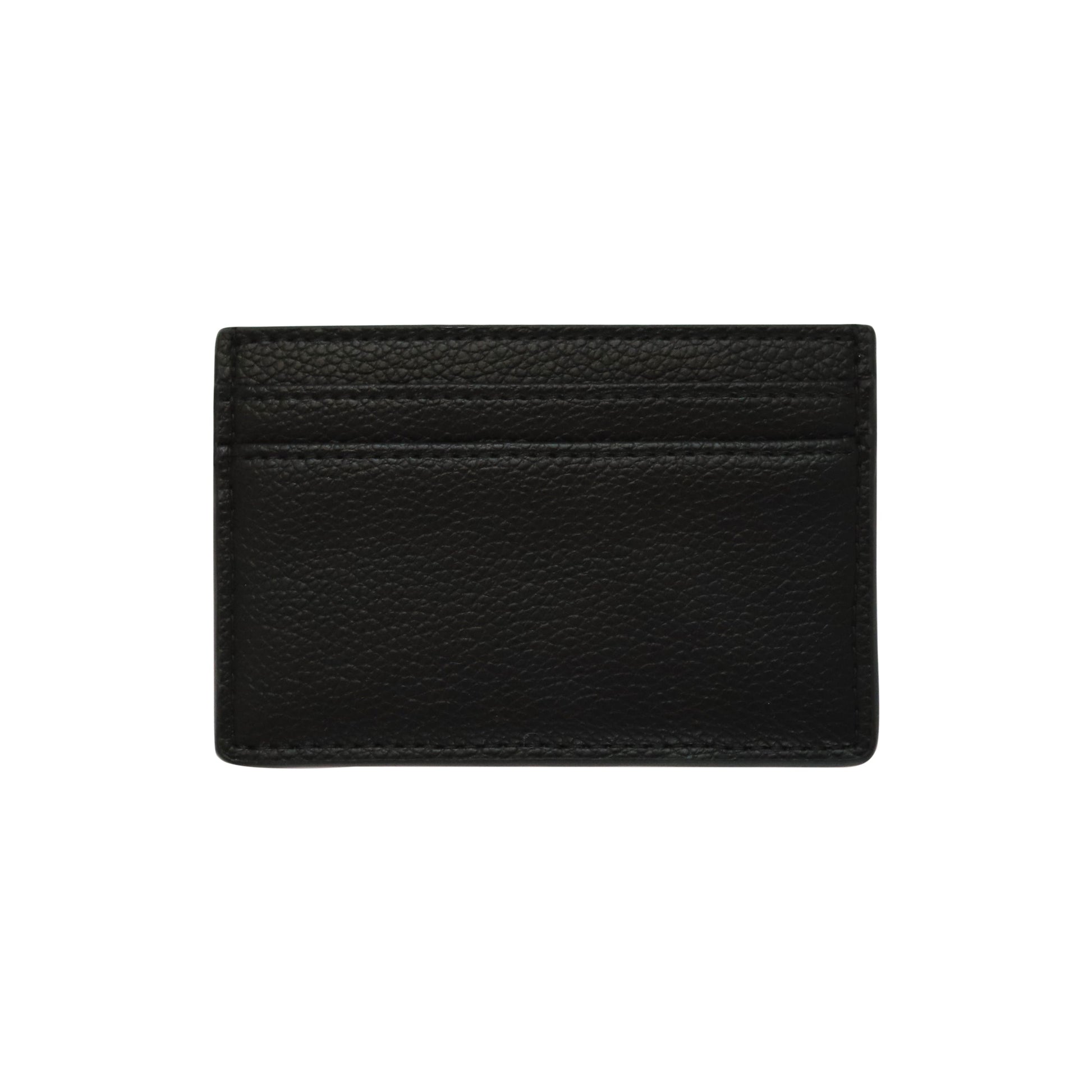 Star Studded Card Holder in Black and Gold