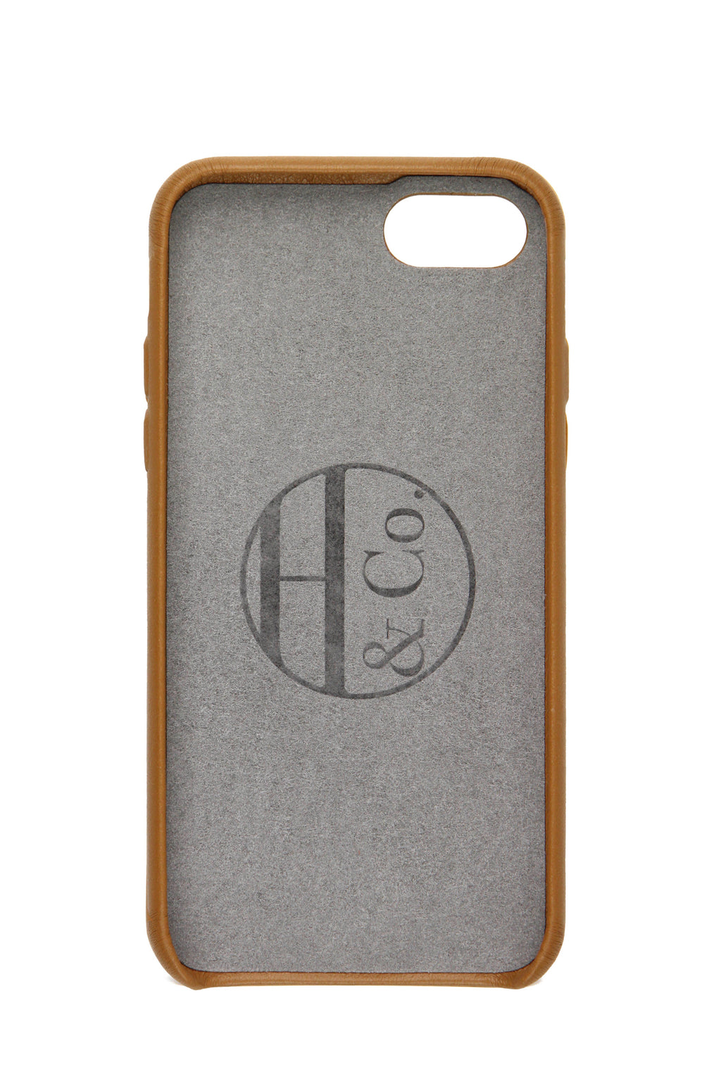 Tan Leather iPhone 7 and 8 Case