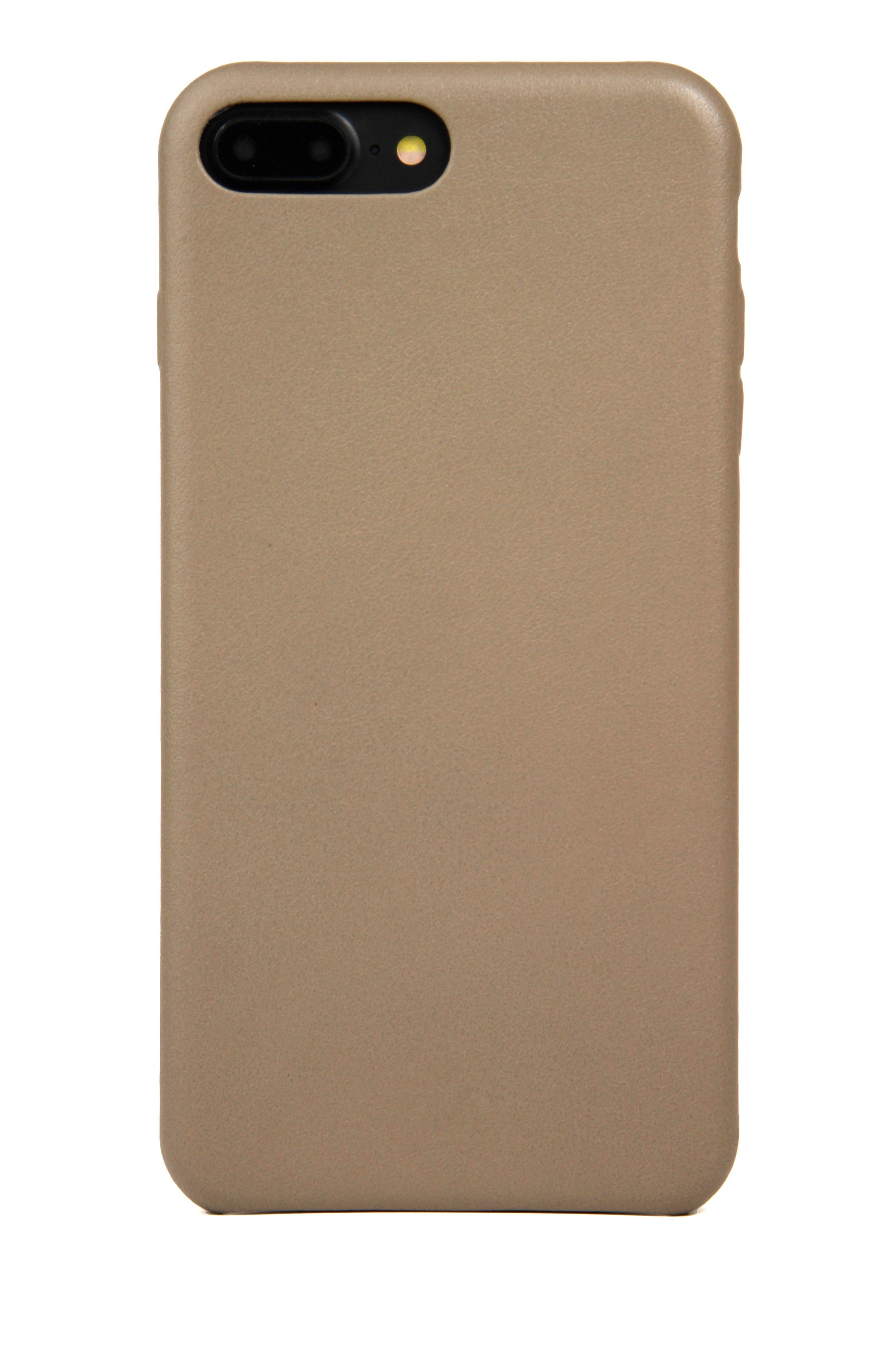 Taupe Leather iPhone 7 and 8 Plus Case
