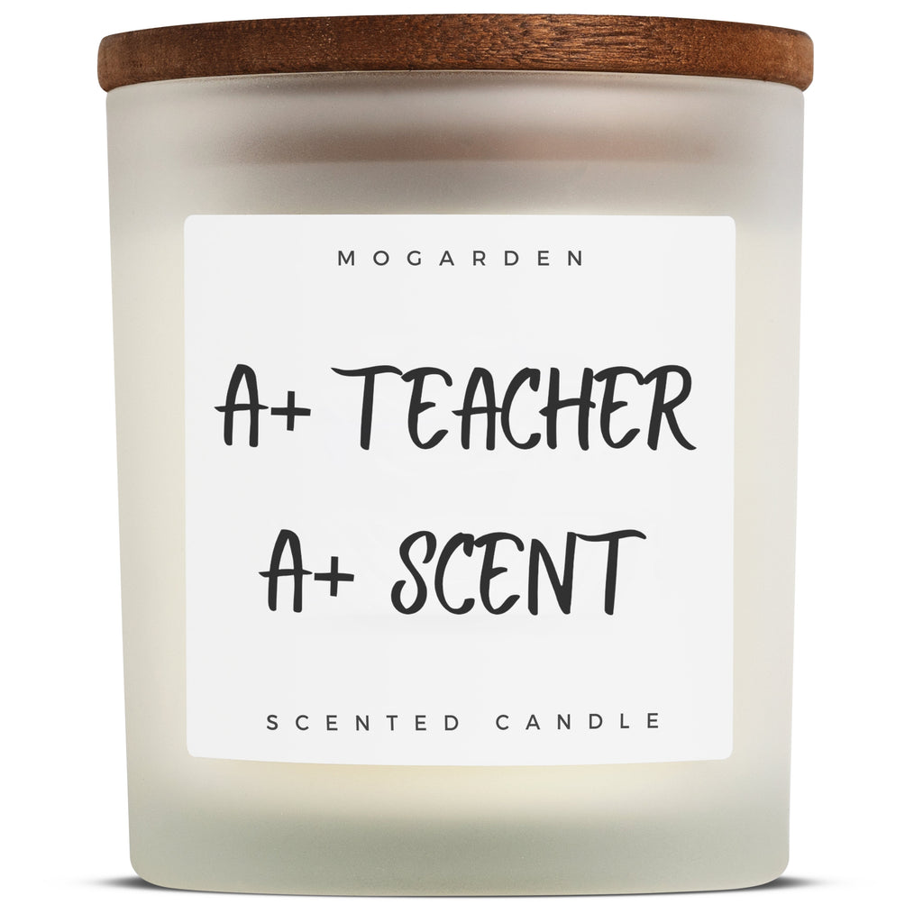 Luxury Vanilla Soy Candle Gift for Teachers