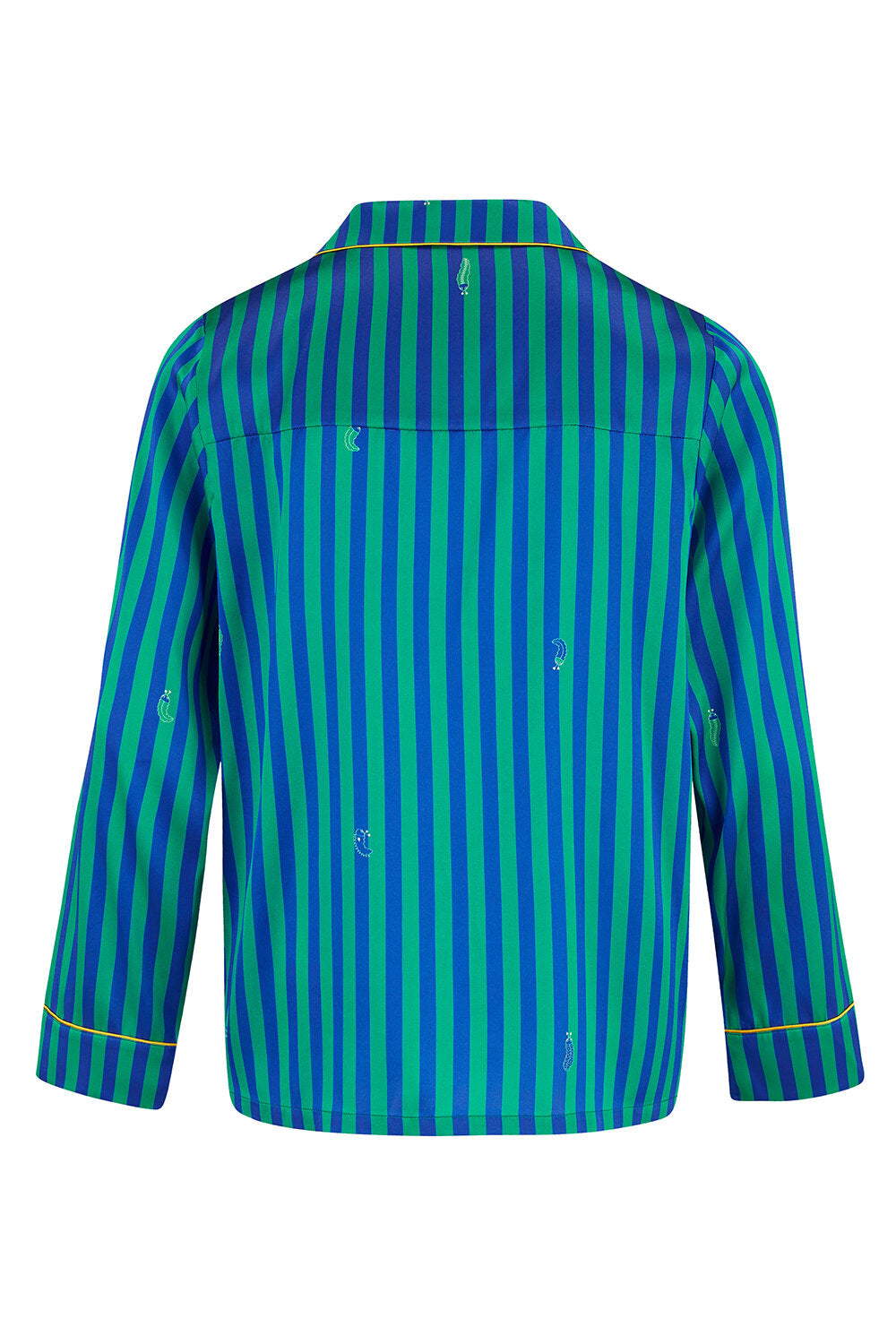 Rainforest Stripe Silk Pyjama Set for Boys