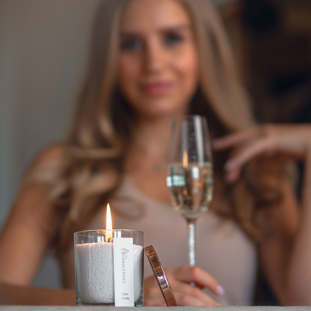 Elegant Candledust Scented Candle – Citrus & Forest Aroma by Candledust at www.brixbailey.com
