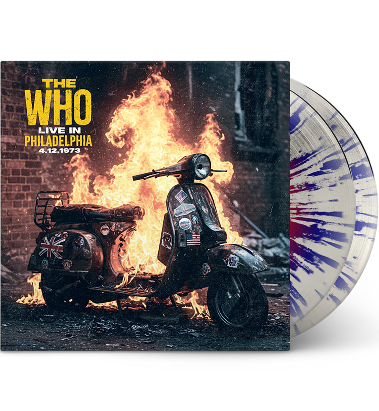 The Who Live in Philadelphia 4 December 1973 Limited Edition Double LP Splatter Vinyl
