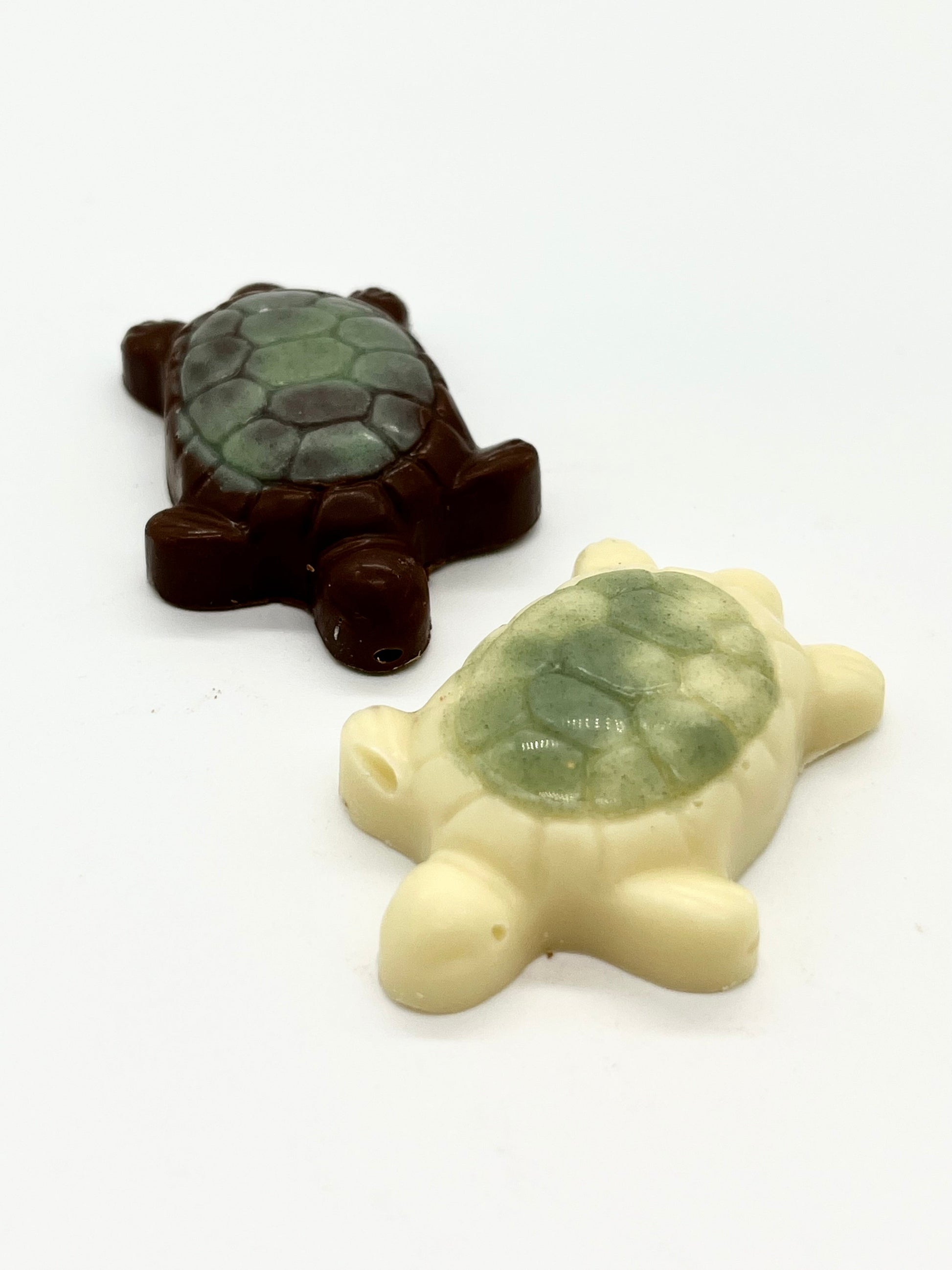 Milk and White Chocolate Turtles