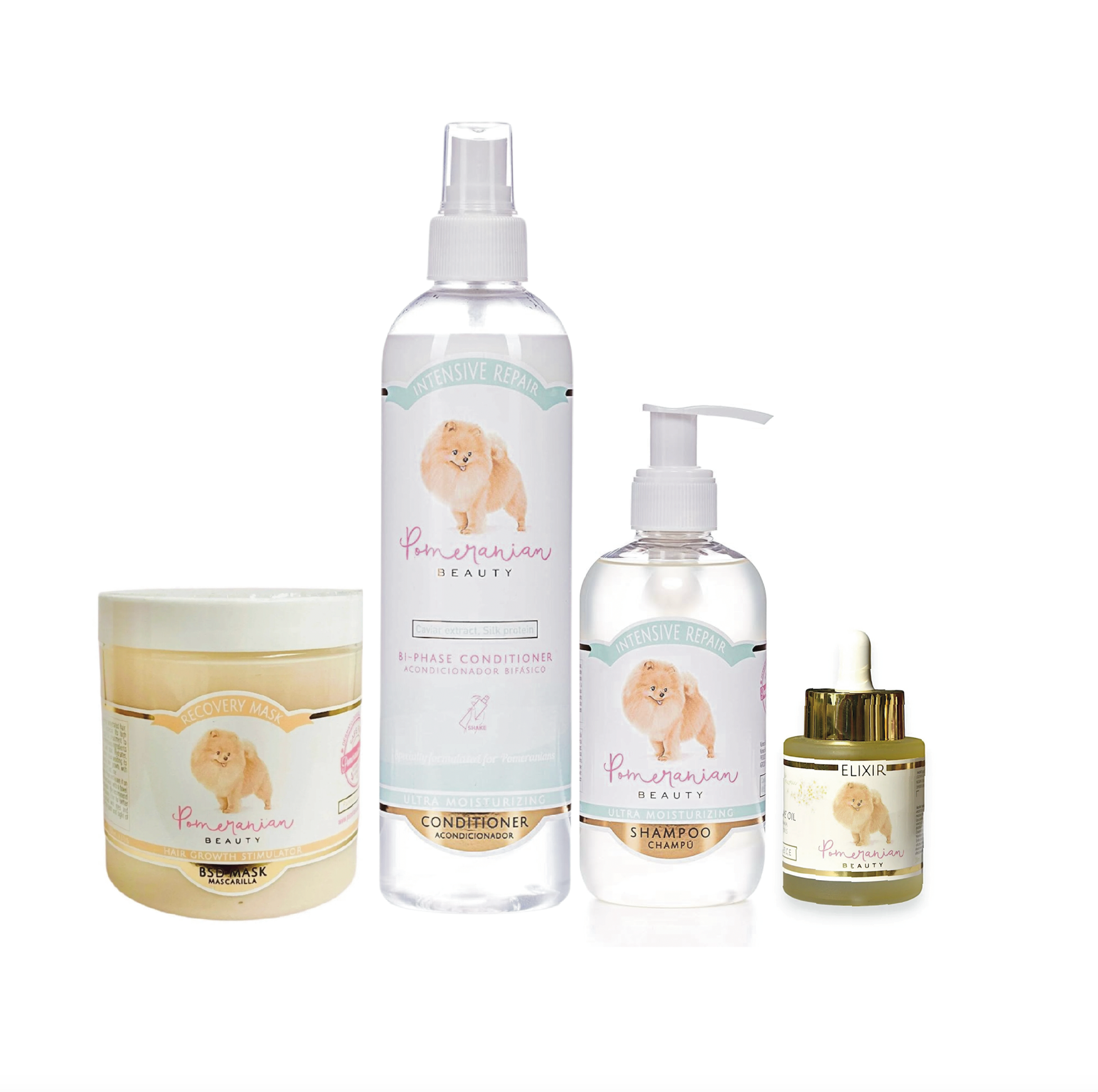 Pomeranian Beauty Recovery Alopecia Pack with 30ml Elixir