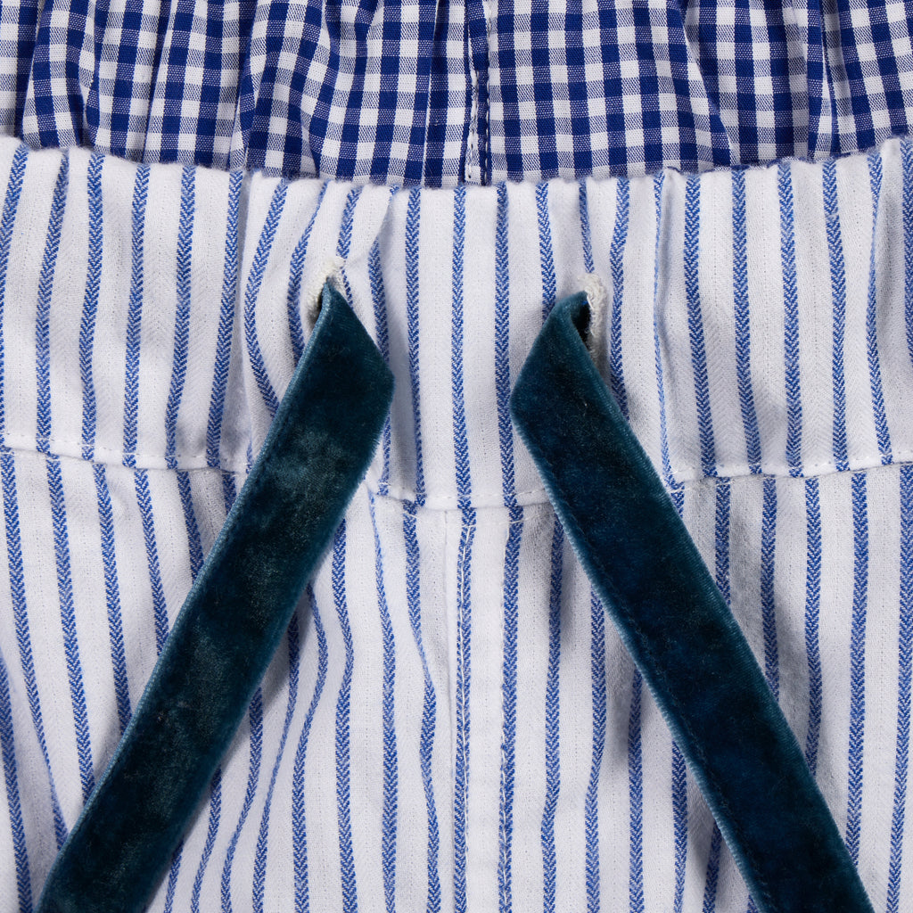 Men Monk Seal Striped Loungers