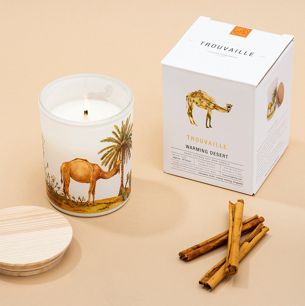Warming Desert Vegan Scented Candle