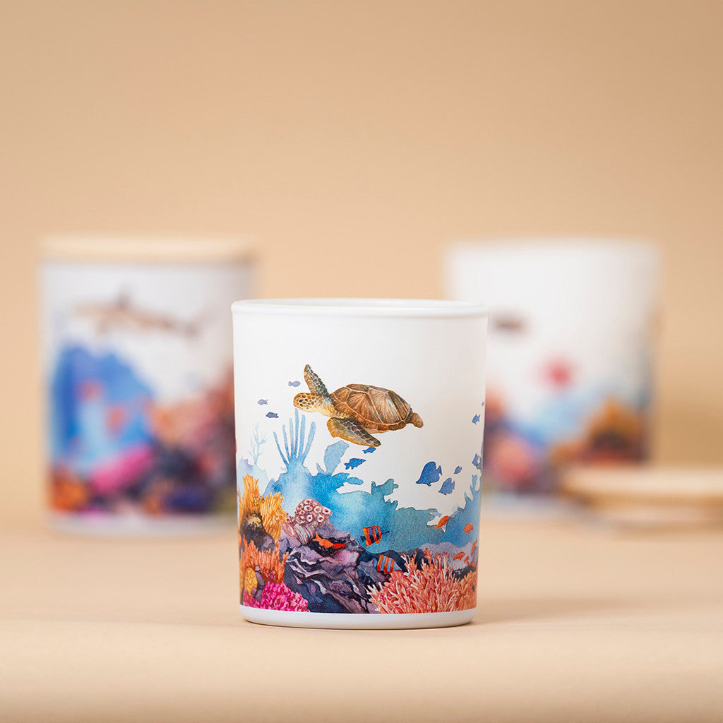 Invigorating Marine Vegan Scented Candle