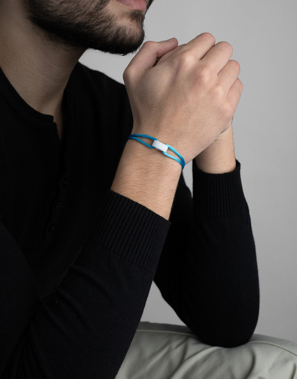 Cord Bracelet in Snow