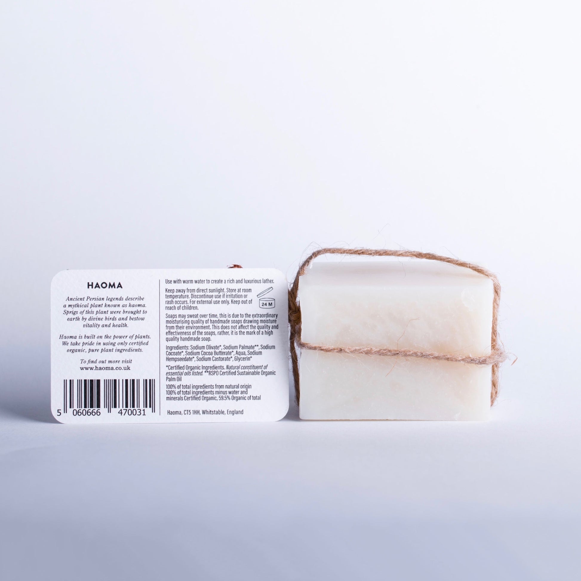 Unscented Handmade Soap for Sensitive Skin