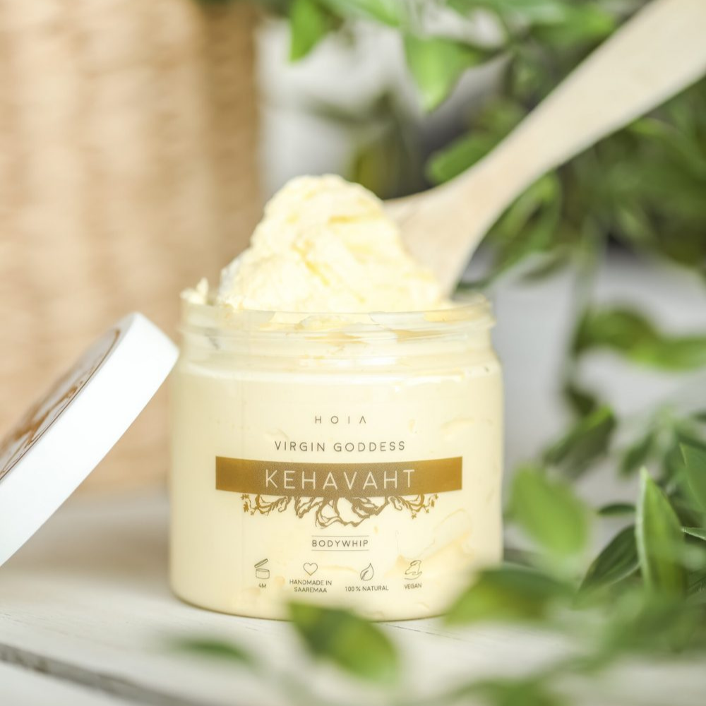 Revitalize Your Skin with Virgin Goddess Whipped Body Foam - Luxurious & Nourishing by HOIA at www.brixbailey.com