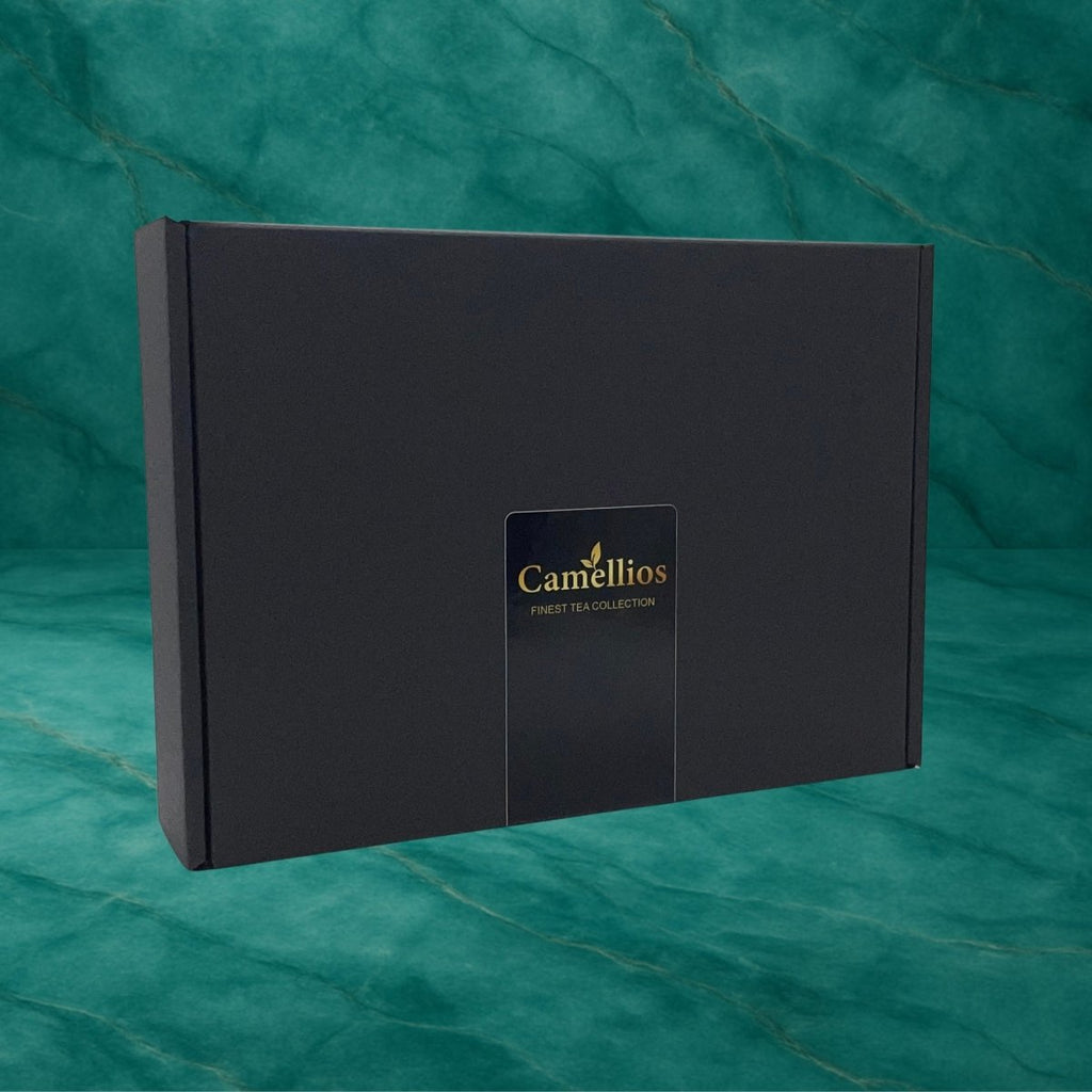 Luxury Loose Leaf Tea Gift Box with Gold Spoon