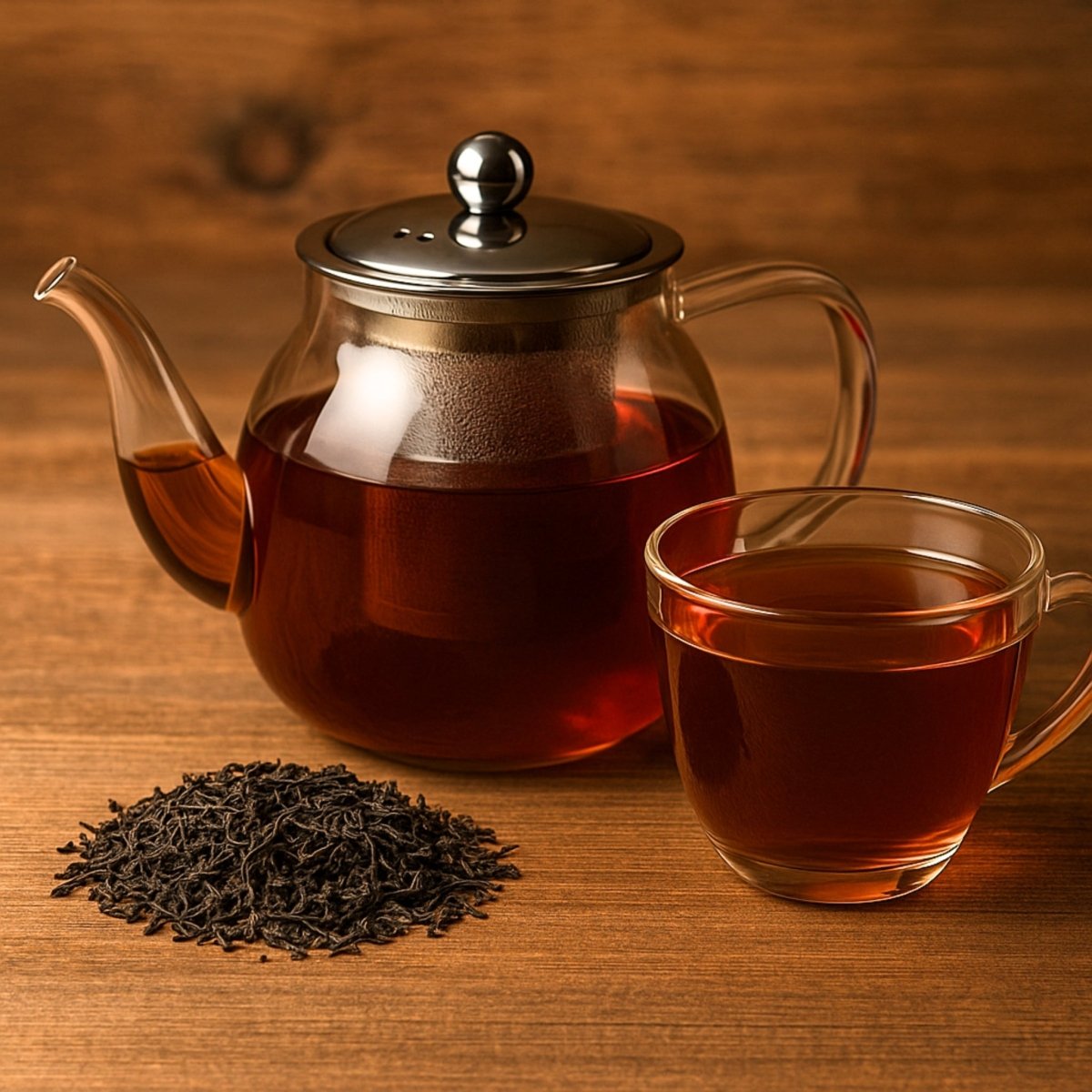Premium Loose Leaf Tea Bundle with English Breakfast Earl Grey and Jasmine Mint