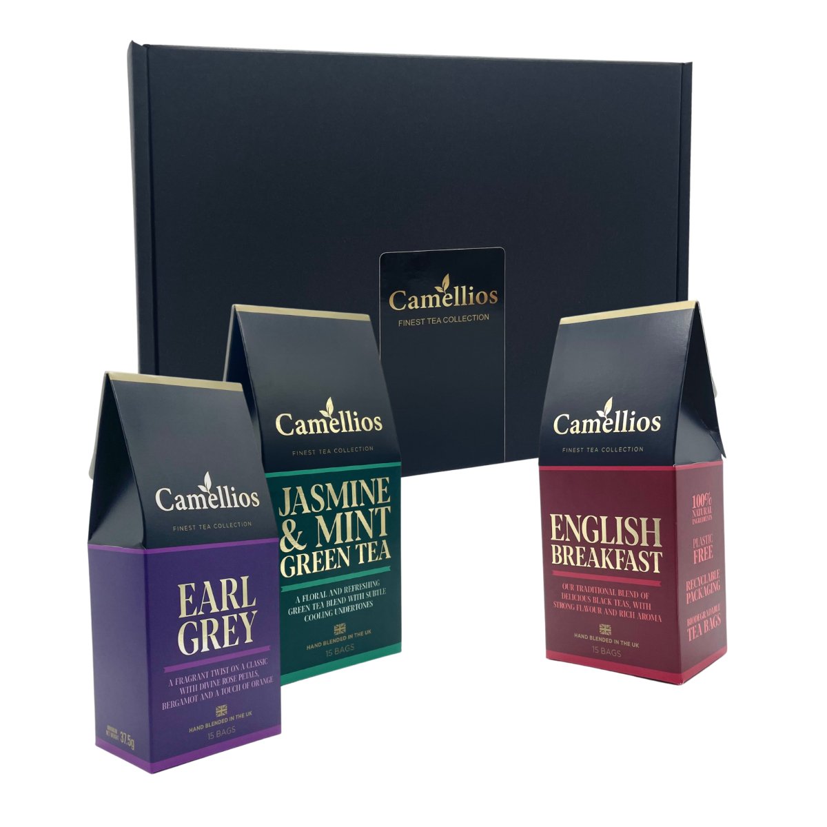 Tea Gift Box with 3 Classic Blends