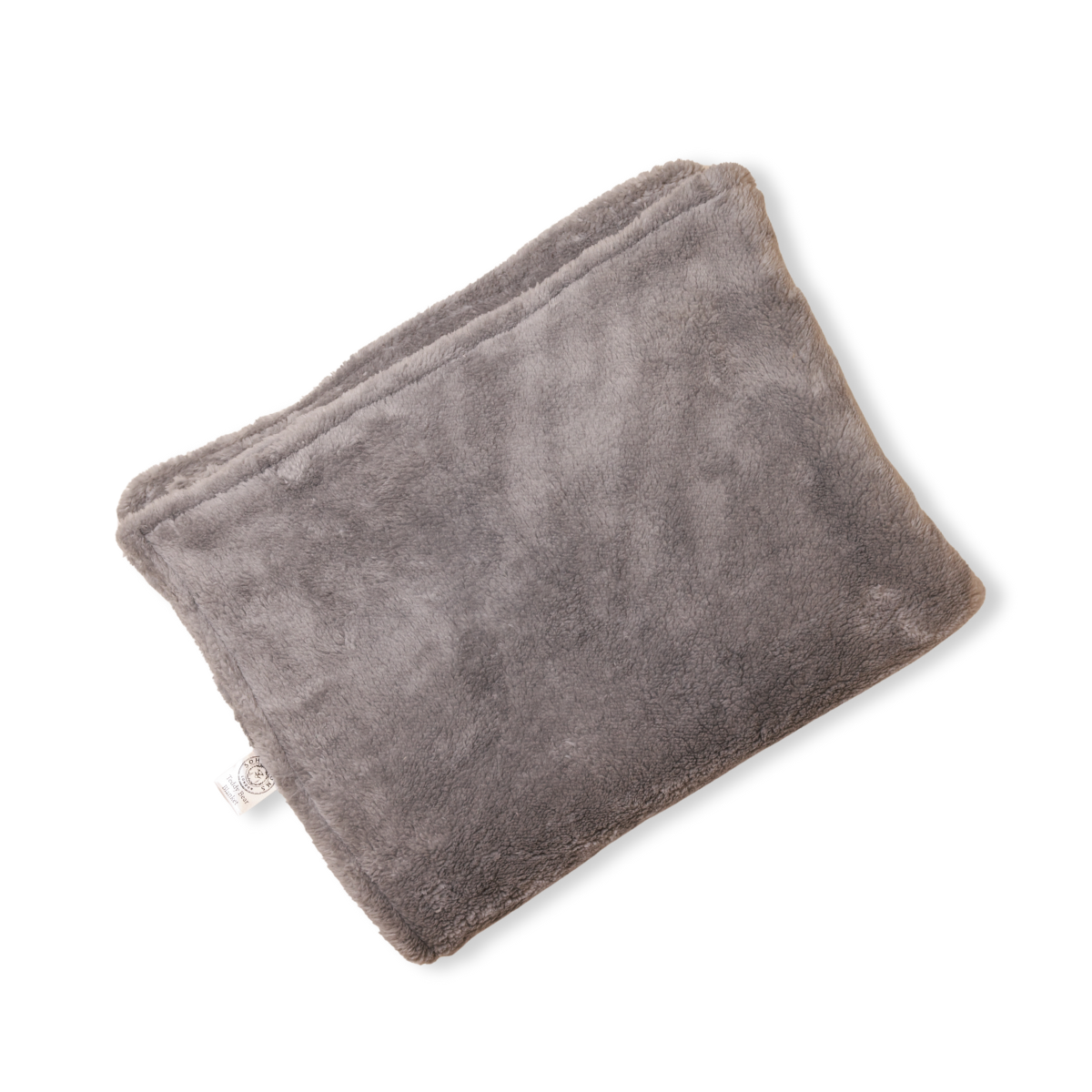 Grey Teddy Bear Dog Blanket