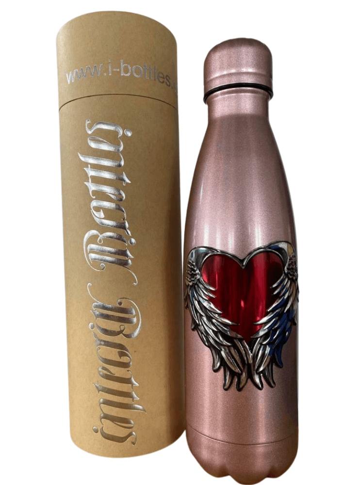 Reusable Stainless Steel Water Bottle 500ml Silver