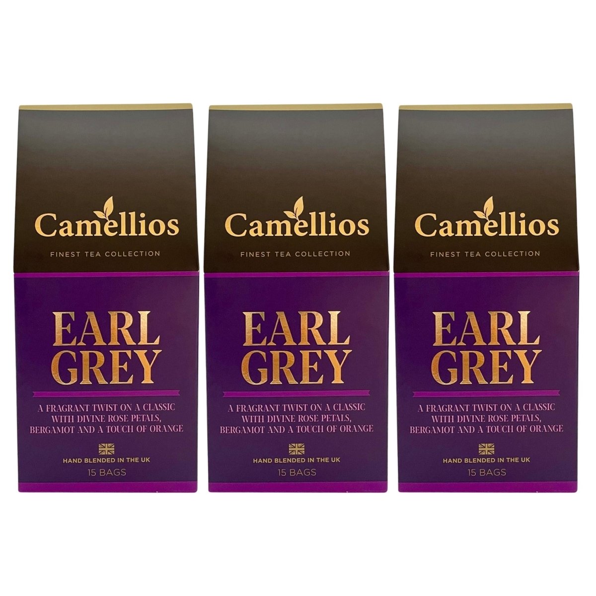 Earl Grey Tea Bags with Rose and Bergamot