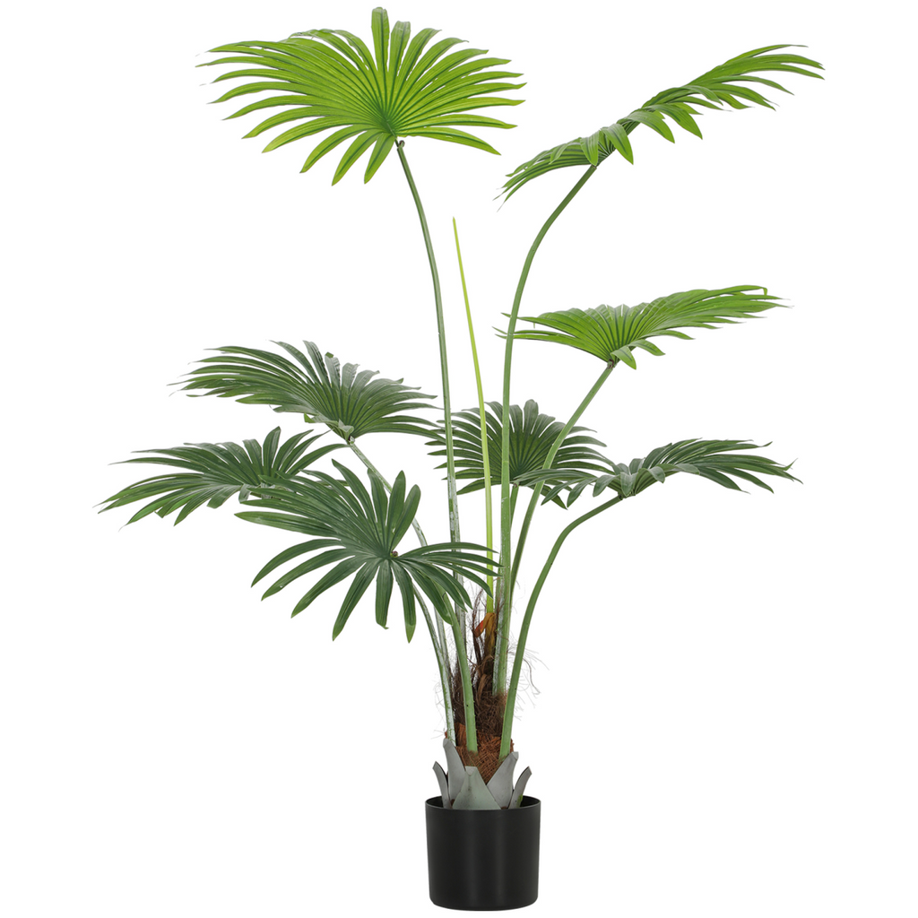 Artificial Palm Tree Plant 145cm with Realistic Leaves