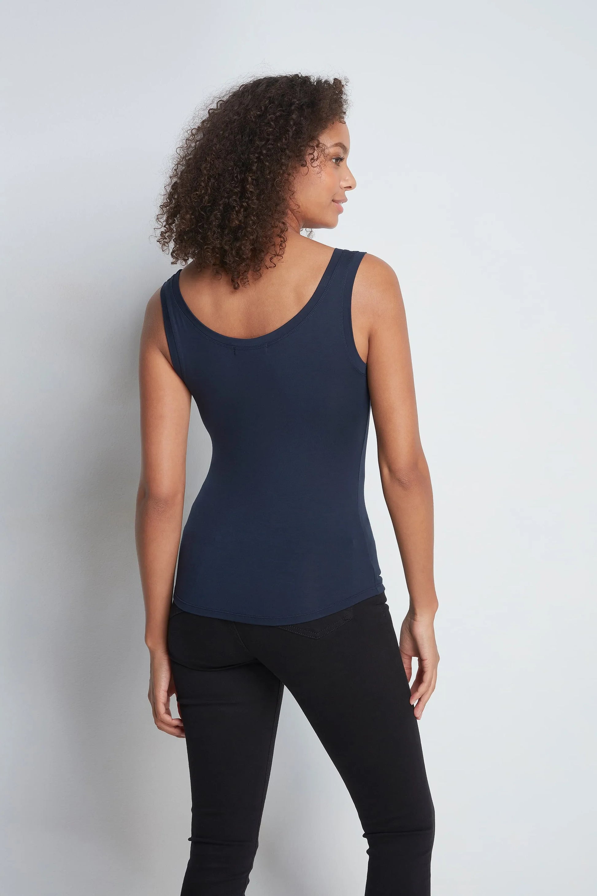 Women's Sleeveless Micro Modal Vest Top