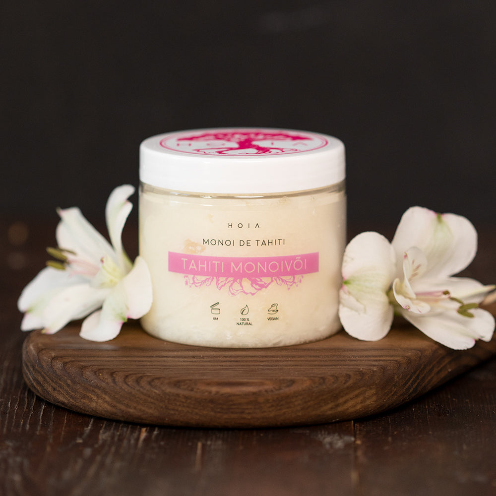 Luxury Monoi de Tahiti Butter - Deep Moisturization & Fragrance by HOIA at www.brixbailey.com