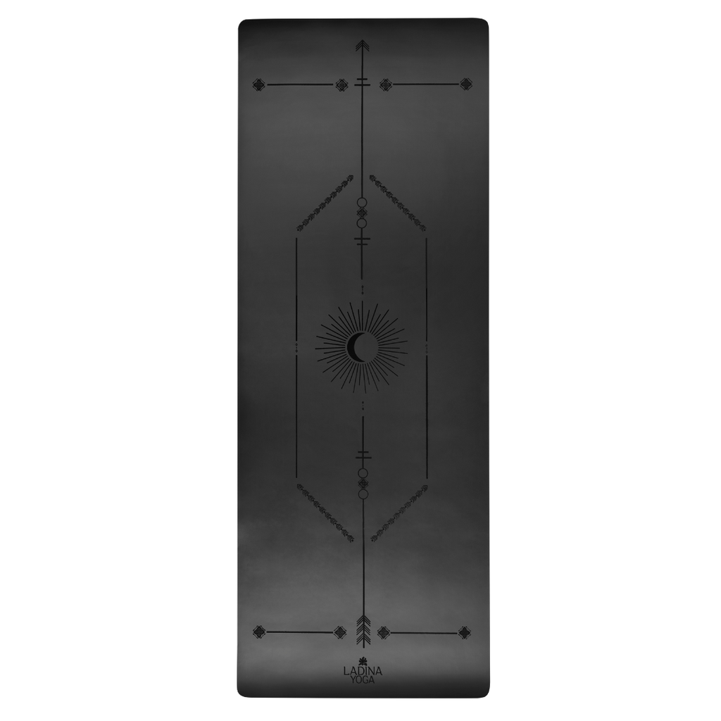 Warrior Black Travel Yoga Mat