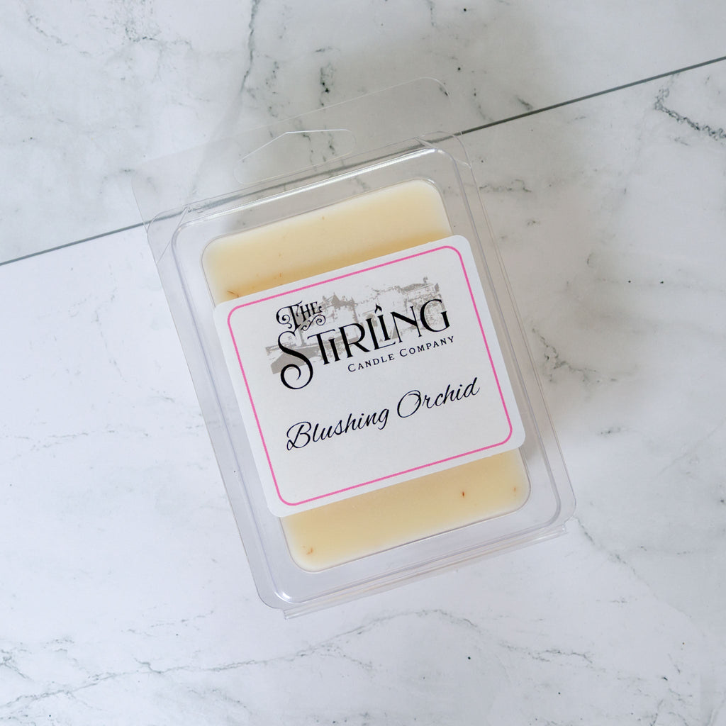 Blushing Orchid Wax Melt Clamshell