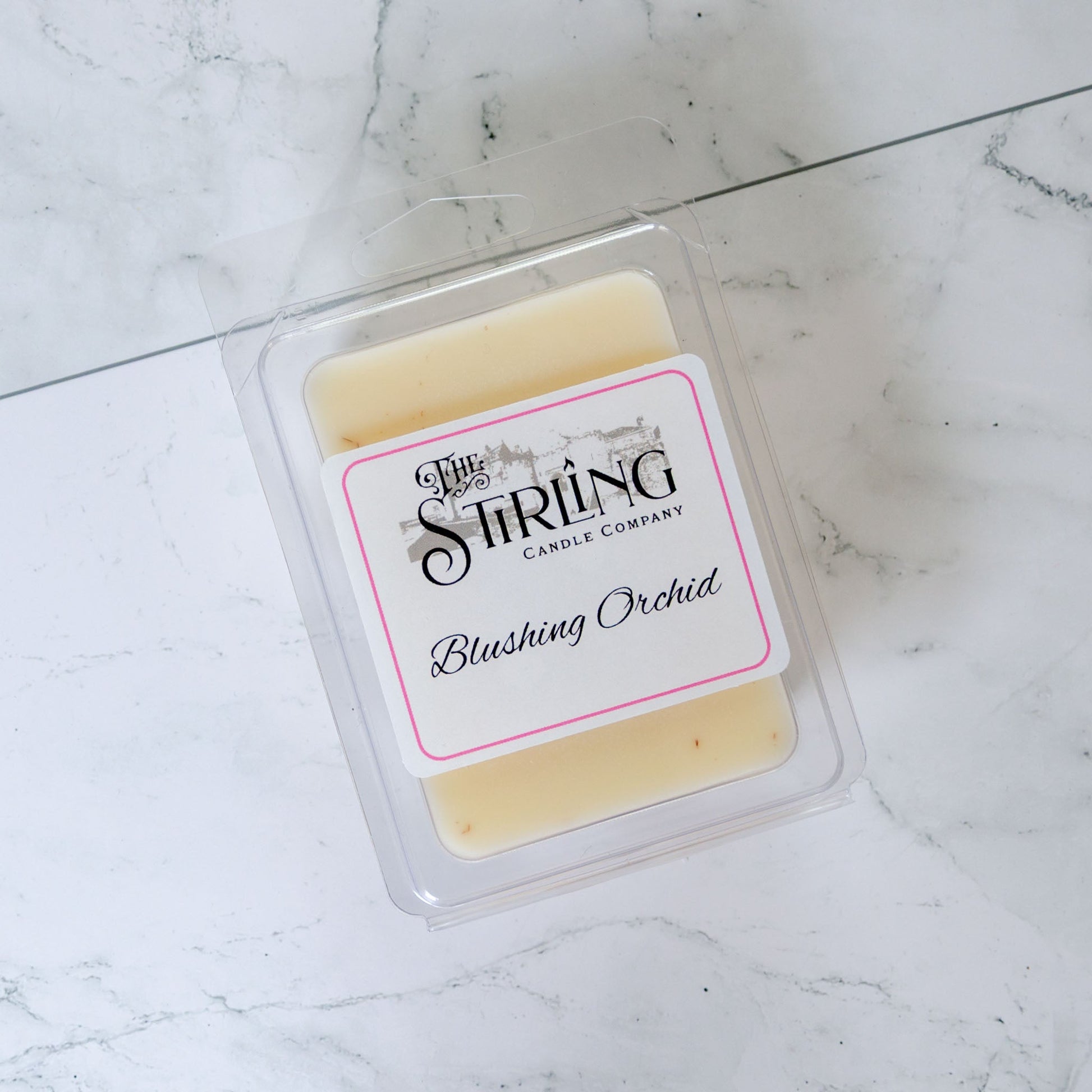 Blushing Orchid Wax Melt Clamshell